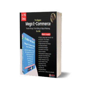 the biggest Mega e-commerce graphic design video editing and digital marketing bundle