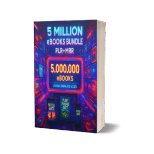 5 Million eBooks Mega Bundle Plr Mrr