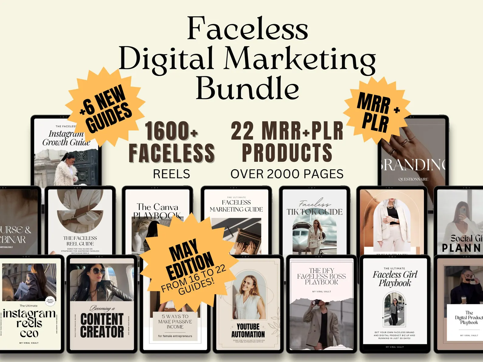 22 Faceless Digital Marketing MRR Products - Image 5